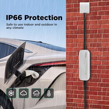 Кабель для зарядки електромобіля Type 2 6-16A 11kW CEE з сумкою 6м (1 фаза 3.6kW) - Mobile Wallbox