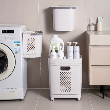 Кошик для білизни Amaza 85 л, білий