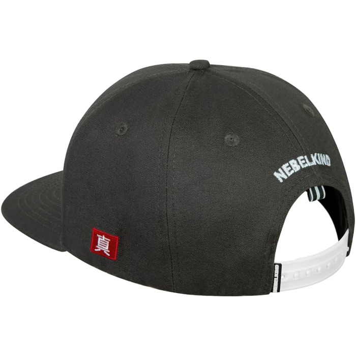Кепка Snapback Nebelkind Самурай сіра, універсальний розмір, регульована, бейсболка, streetwear стиль