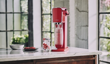 Сифонізатор для води SodaStream Art, червоний, 1 пляшка у комплекті