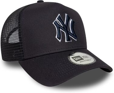 Кепка бейсболка New Era A-Frame Trucker з регульованим розміром, сітка, літо, New York Yankees (38326)