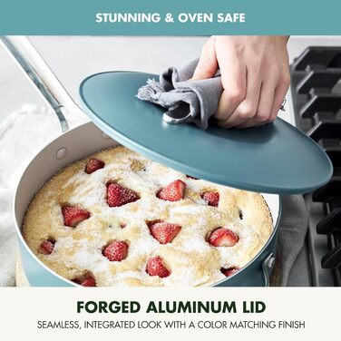 Набір сковорідок GreenPan Nova (3 шт.): 20.3 см та 25.4 см, індукційні, без PFAS, антипригарне покриття, для плити та духовки