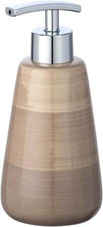 Дозатор для мила WENKO Pottery з кераміки, 0.36 л, бежевий