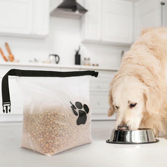 Сумка для зберігання корму для собак BELLE VOUS, 9 л - туристична сумка для корму, зручна для подорожей