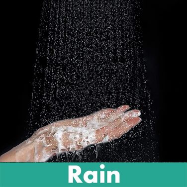 Душова лійка Hansgrohe Crometta EcoSmart, 6 л/хв, ручна, 2 режими, діаметр 100 мм, з антинакипним покриттям, білий/хром