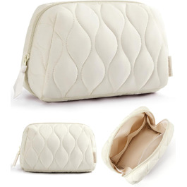 Сумка для косметики BAGSMART: органайзер для макіяжу, туалетні аксесуари, подорожі, бежевий