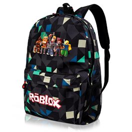 Дитячий рюкзак Yumcute Ro-blx: велика місткість, рюкзак для школи, для хлопчика 10 років, з принтом, мультфільм, аніме, для подорожей