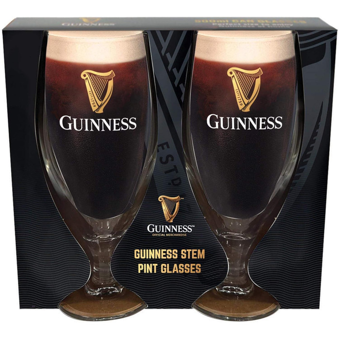 Губернаторські келихи Guinness від Shamrock Gift Company, 2 шт.