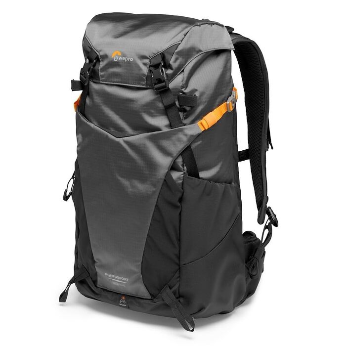 Фоторюкзак Lowepro PhotoSport BP 24L AW III для бездзеркальних камер, з бічним доступом та системою ременів, синьо-чорний