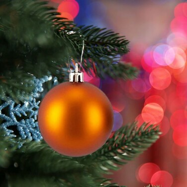 Relaxdays Set of 138 Christmas Baubles