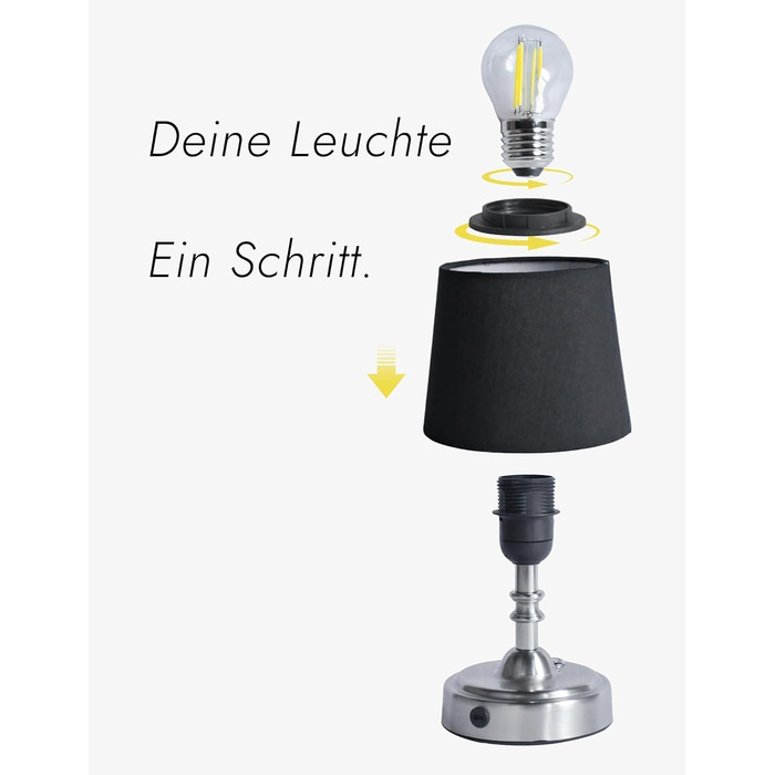 LED-лампа настільна бездротова з акумулятором 4000mAh, тепле світло 2700K, сенсорне керування, з адаптером/кабелем, для спальні, подарунок (золота)