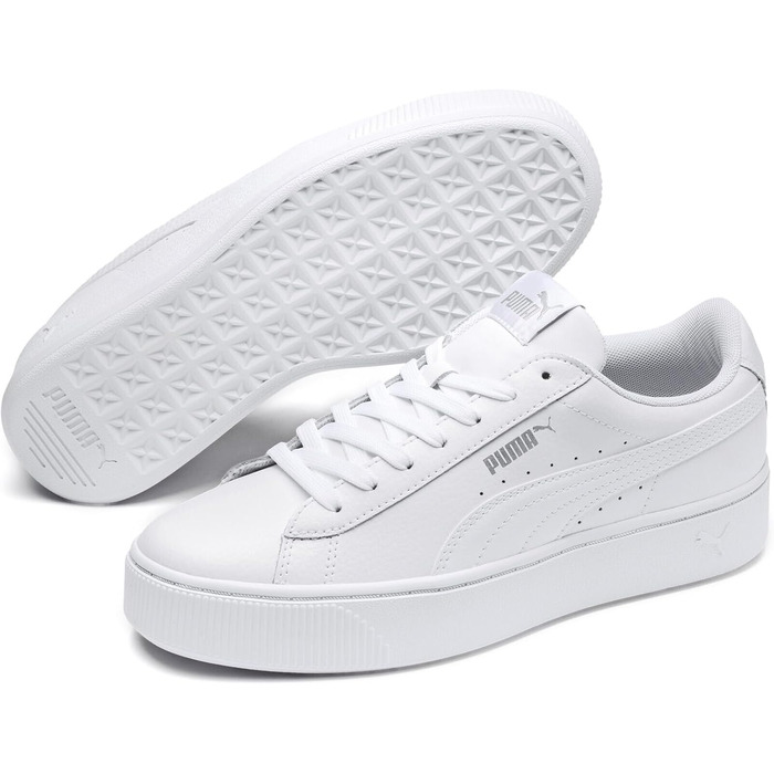 Кросівки жіночі PUMA Vikky Stacked L білі (37.5 EU)