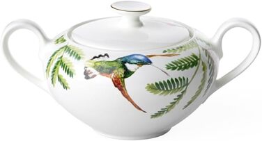 Villeroy & Boch 10-4381-0960 Amazonia Anmut Sugar/Jam Jar, Porcelain.