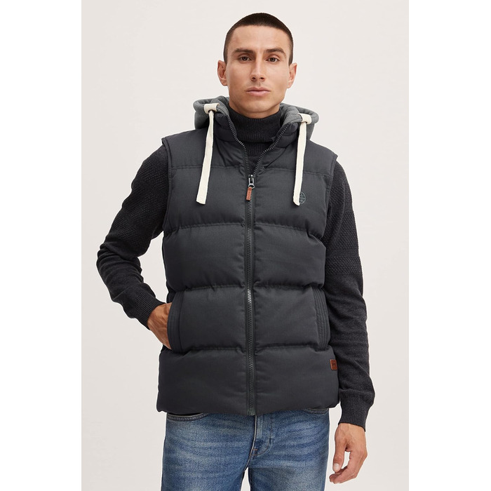 Чоловіча куртка Blend BHJen Wete - вологостійка, з капюшоном, Regular fit, Phantom Grey (70010)