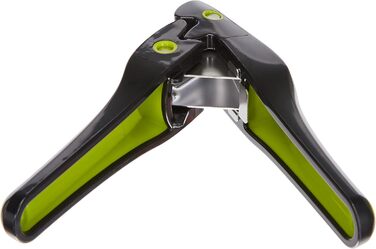 Пресс для часнику IBILI Easycook, нержавіюча сталь, срібно-чорний-зелений, 19 x 4 x 6 см