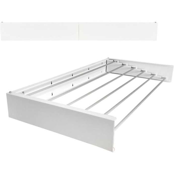 Сушарка для білизни FoxyDry HIDE настінна, розкладна, 71x35x13 см, білий (Limited Edition)