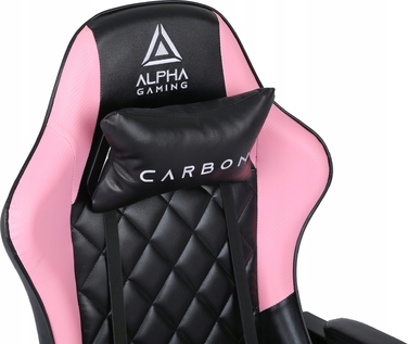 Ігрове крісло Alpha Gaming CARBON, штучна шкіра