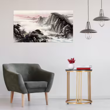 Relaxdays MARMO Side Table