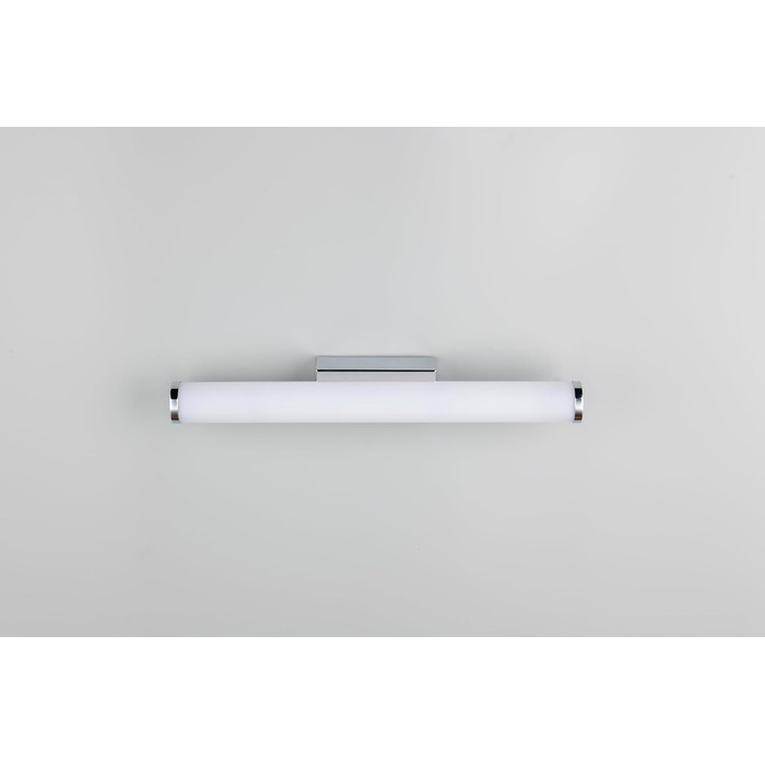Trio Leuchten LED Bathroom Wall Light Mattimo 283274106, Metal Chrome, White Plastic, 4.3 Watt LED