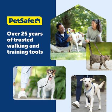 Нашийник для дресирування PetSafe Sanfter Führer, великий (темно-сірий), з DVD
