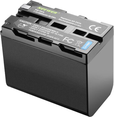 Акумулятор Neewer 6600mAh Li-ION для Sony NP-F970/960/975/570/750/770 з LCD-зарядним пристроєм