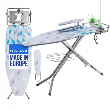 Прасувальна дошка стандартна з рукавом Kadax, 130 см x 48 см