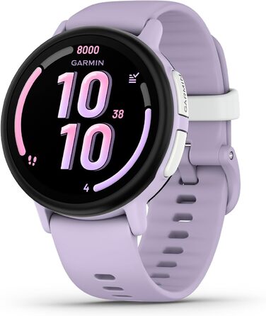 Дитячий розумний годинник Garmin Bounce 2 LTE (43 мм) - турквіс (Light Purple), AMOLED, 1,2', GPS, телефонні дзвінки, моніторинг активності