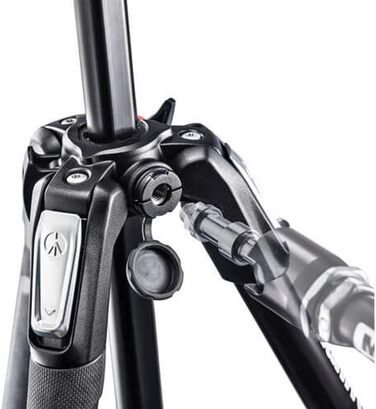 Штатив Manfrotto 190X з алюмінію – 3-секційний для бездзеркальних та DSLR камер