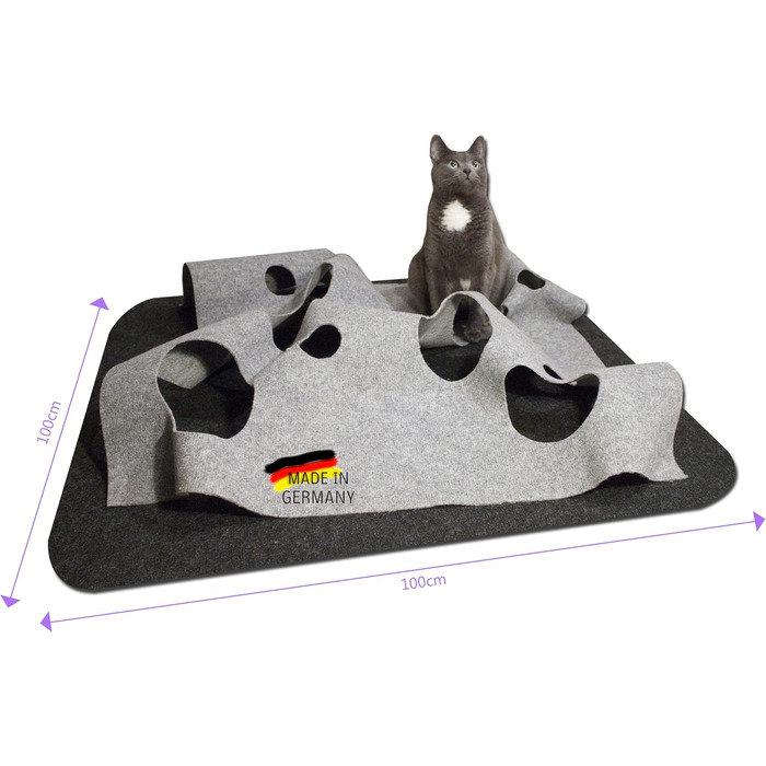 CatMountain® Cat Carpet, Cat Tunnel, Cat Toy, Interactive Cat Toy, Kitten Toy for Your Cat.