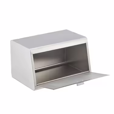 Relaxdays Stainless Steel Bread Box