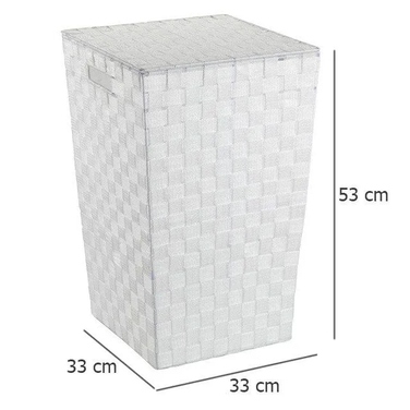 Кошик для білизни Wenko білий, ємність 48 л