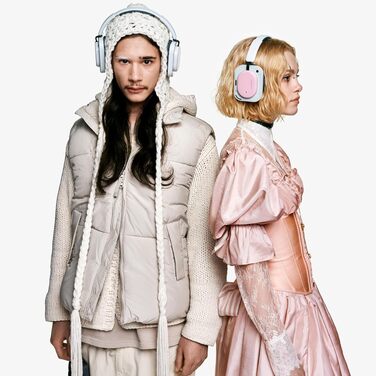 Бездротові навушники-вкладки Nothing Ear (a) з активним шумопоглищенням ANC, Hi-Res Audio, LDAC, до 135 год роботи акумулятора, тактильне керування — Рожеві