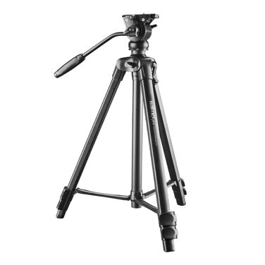 Відеоштатив Walimex pro Advanced 173 SH для DSLR камер, камкордерів та смартфонів, макс. навантаження 4 кг, з тримачем для телефону та сумкою