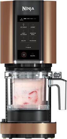 Ninja CREAMi Ice Cream & Frozen Dessert Maker - 3 Containers, 7 Programs - Makes Ice Cream, Gelato, Sorbet, Smoothie Bowls, Milkshakes