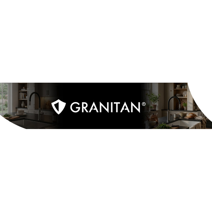 Змішувач для кухні стійкий Granitan Zeno, сірий