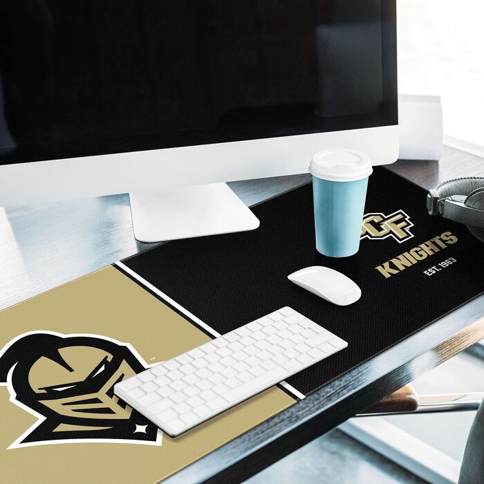 Килимок для миші та підкладка на стіл YouTheFan NCAA Logo Series Central Florida Knights