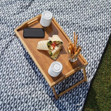 Hama Twin 3.0: Набір 2 Bluetooth-колонок, водонепроникні 30W, білі. TWS, IP67, до 10 год роботи