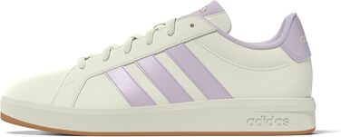 Жіночі кросівки Adidas Grand Court Base 3.0, розмір 43 1/3 EU, білий, лавандовий, білий
