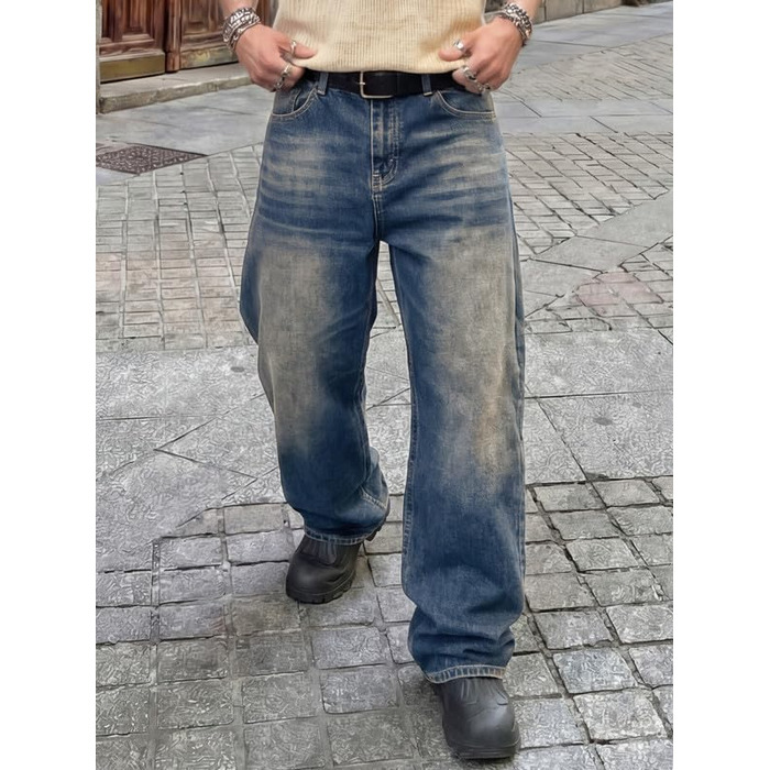 Чоловічі джинси Baggy JMIERR Y2K Wide Leg сірі (1haze) Розмір L