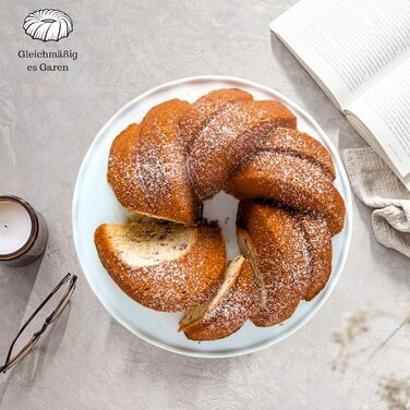 Форма для кексу Erreke, професійна якість, 2.5 л, 24 см, з антипригарним покриттям