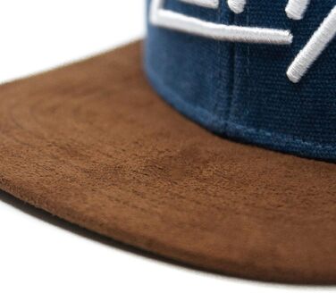 Кепка Snapback Bayerisches Zefix з фетру, темно-синій, універсальний розмір