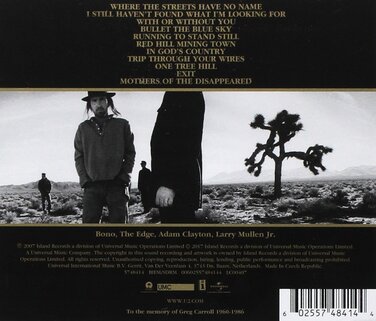 U2 The Joshua Tree (2LP) Вінілова платівка LP