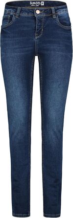Джинси жіночі Sublevel Skinny Slim Fit Julia Dark Blue XL еластичні