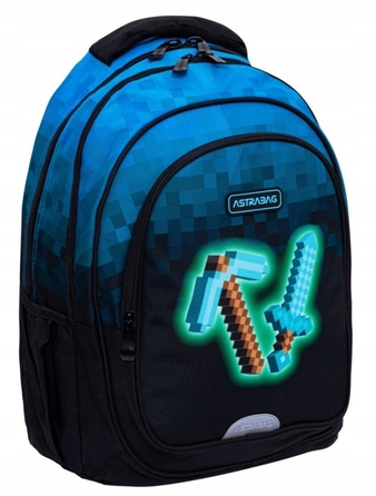 Багатофункціональний шкільний рюкзак AstraBag, багатоколірний, 20 л