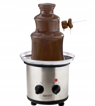 Домашній шоколадний фонтан на 3 яруси для fondue, 320 Вт