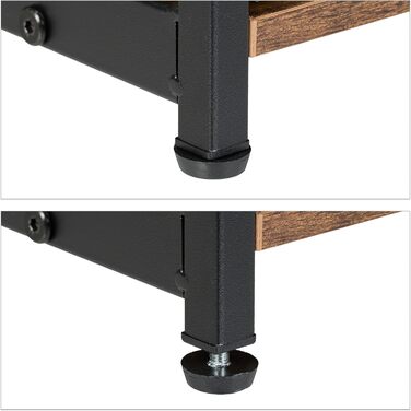 Клітка для собак Relaxdays у стилі меблів, HBT: 85x80x54 см, з полицею, 2 дверцятами, дерев'яний дизайн, коричнево-чорна, розмір 54 x 80 x 85 см