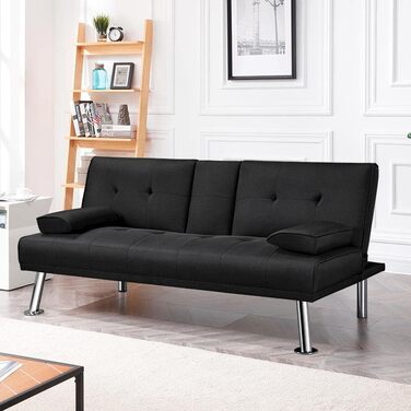 Yaheetech Folding Sleeper Sofa