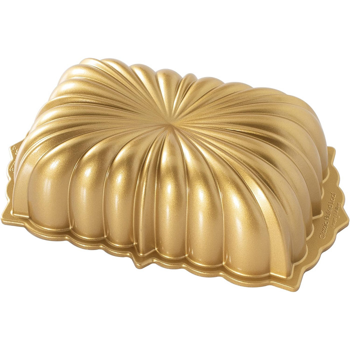 Форма для випікання Nordic Ware, хвиляста, золота, алюміній, антипригарна, NW 81677