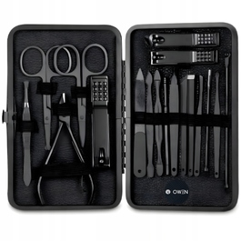 Набір для манікюру та педикюру 18 в 1: професійний набір для догляду за нігтями з кусачками та щипчиками