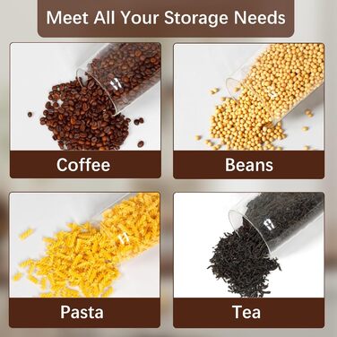 Герметичний контейнер для кави з нержавіючої сталі, 1.7L, з клапаном та індикатором дати, прозорий, для кавових зерен, горіхів, какао, чаю. HK006-01